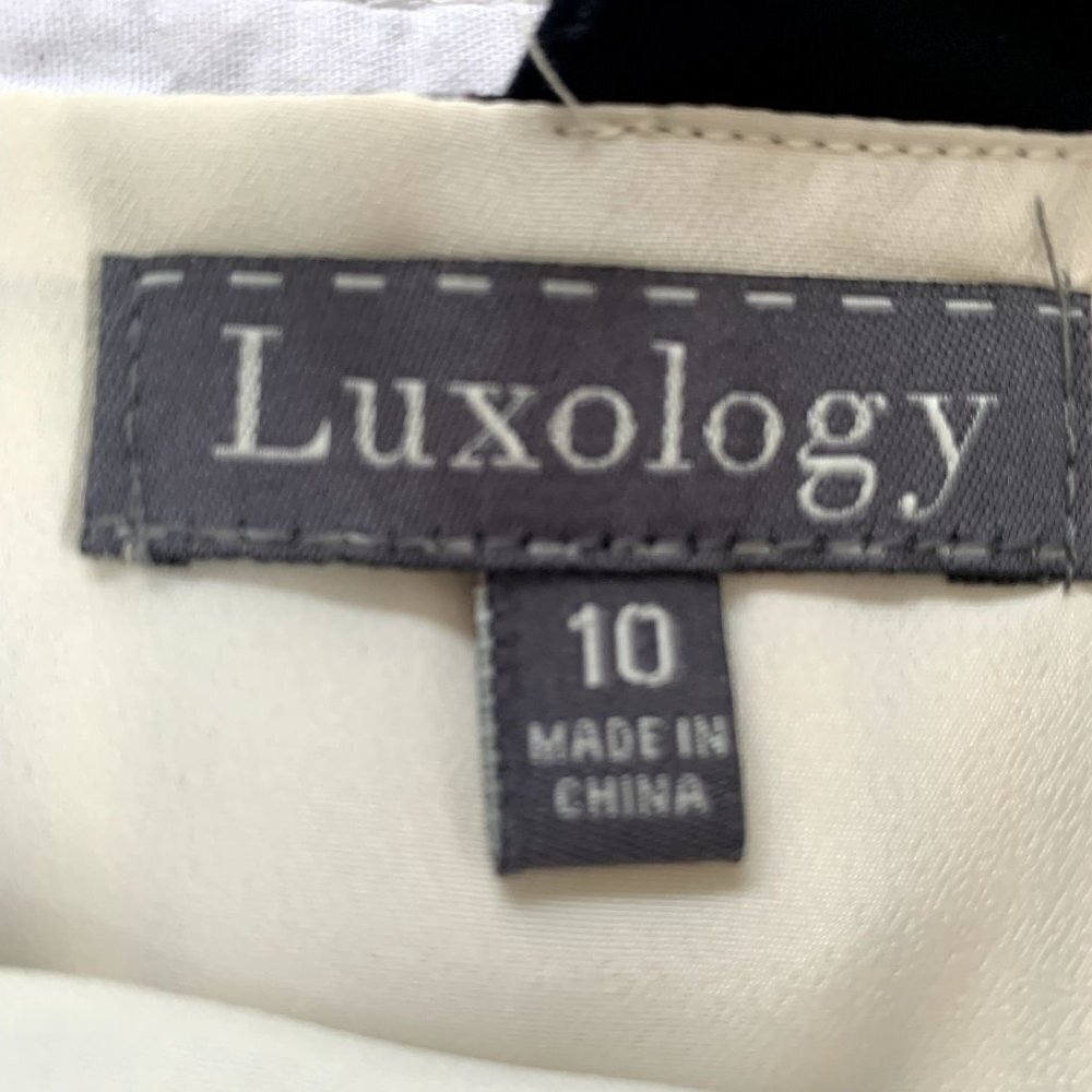Luxology Tribal Print Sleeveless Cotton Dress Size 10 NEW - Picture 5 of 11